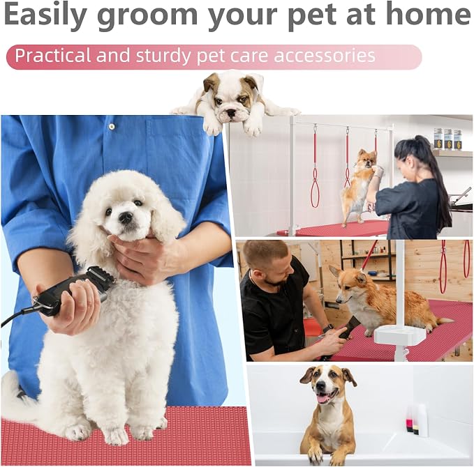VFK 47" Adjustable Dog Grooming Table - Image 8