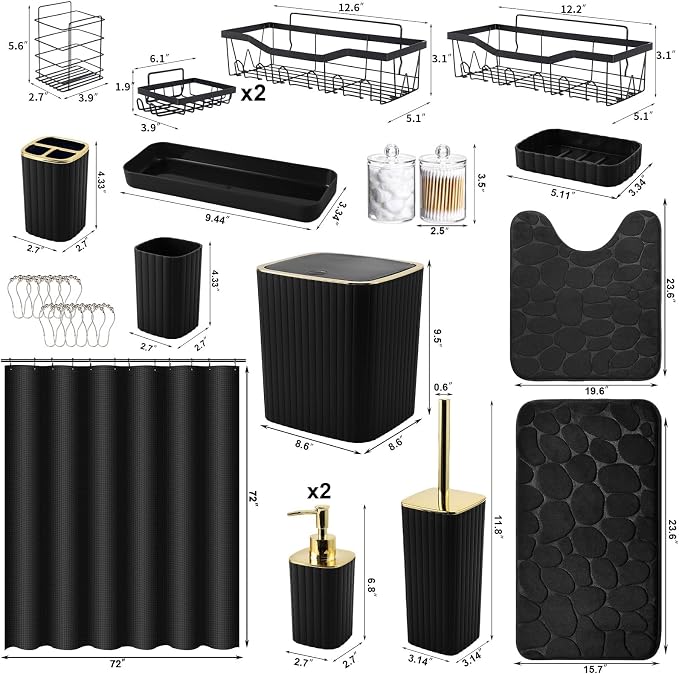 30PC Bathroom Accessories Set - Image 2
