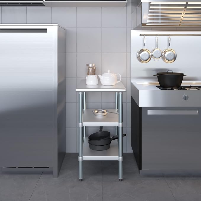 AmGood Stainless Steel Work Table - Image 5