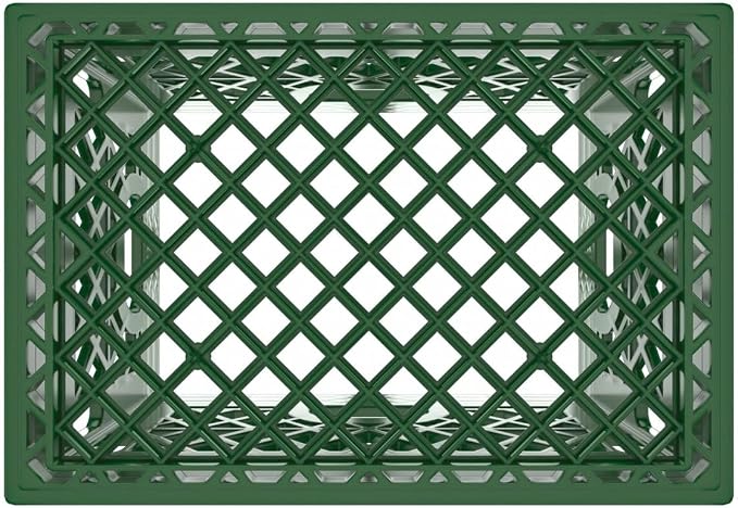 Heavy Duty Plastic Storage Milk Crates, Stackable Utility Organizer Bins - Image 4