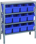 Quantum 1839-SB808BL Heavy Duty Shelving Unit by QuantumStorageSystems
