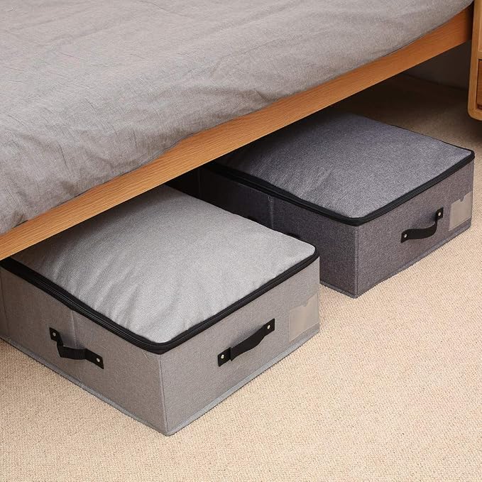 AMJ Extra Length Under Bed Storage Organization Containers - Image 5