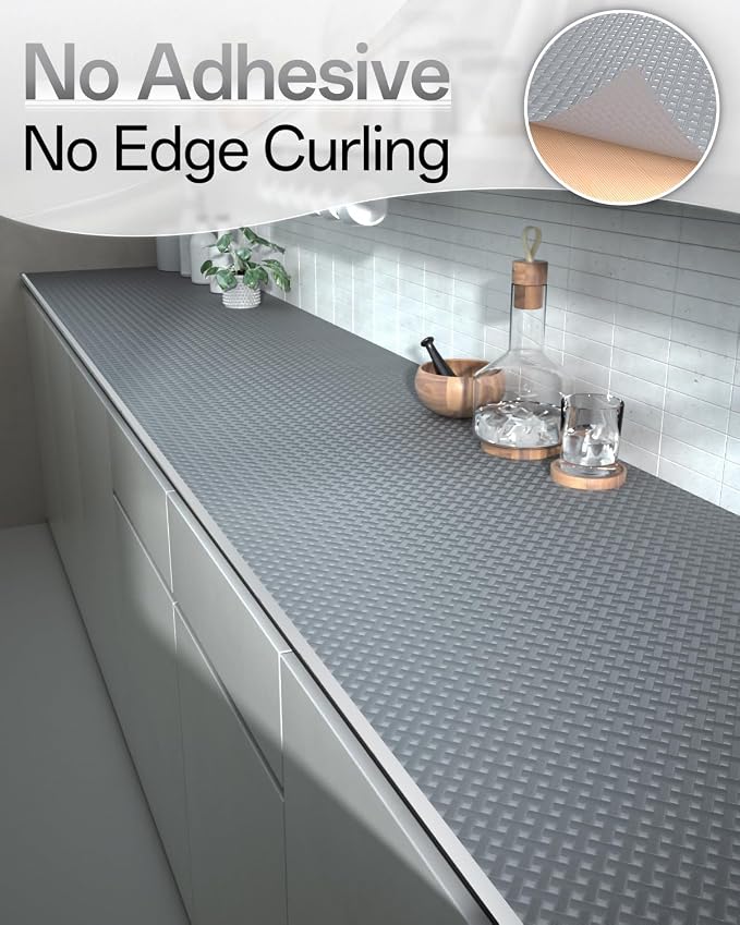 Shelf and Drawer Liner for Kitchen Cabinet, Non-Adhesive 12in x 360in - Image 4