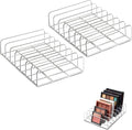 2-Pack Acrylic Makeup Palette Organizer, 7-Slot Eyeshadow Palette Storage by Unknown