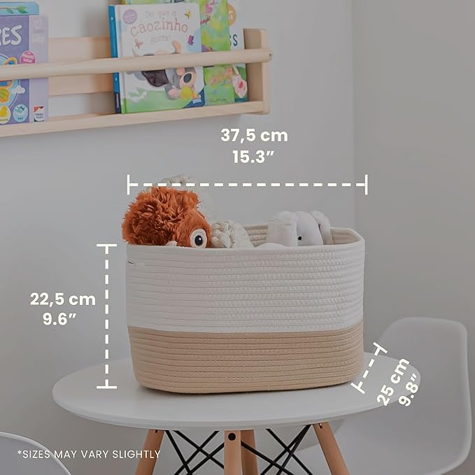 OrganiHaus Set of 3 Woven Storage Baskets - Image 2