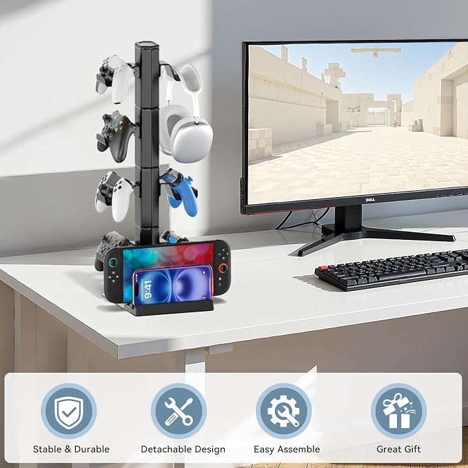 Headphone and Game Controller Desk Stand - Image 6