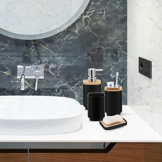 Bathroom Accessories Set, 24 Pieces Bathroom Accessory Set - Image 6