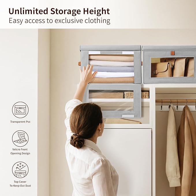 Large Closet Storage Bins - Image 2