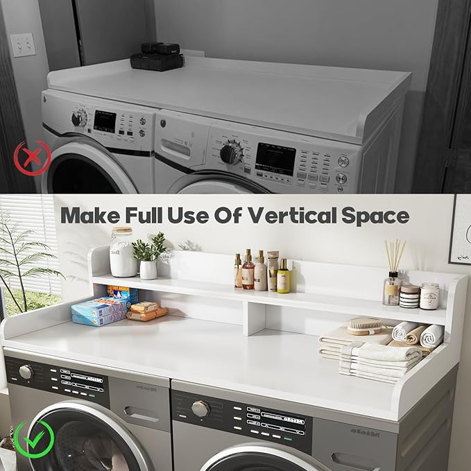 2-Tier Washer and Dryer Countertop - Image 7