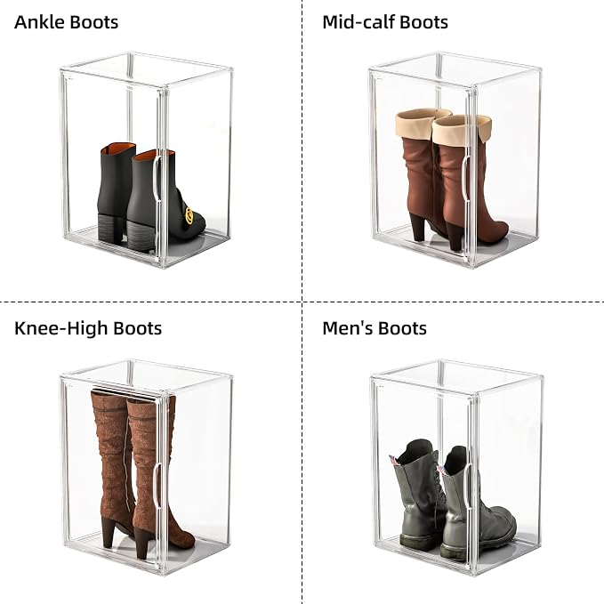Boot Storage Organizer Tall Boots Boxes - Image 5