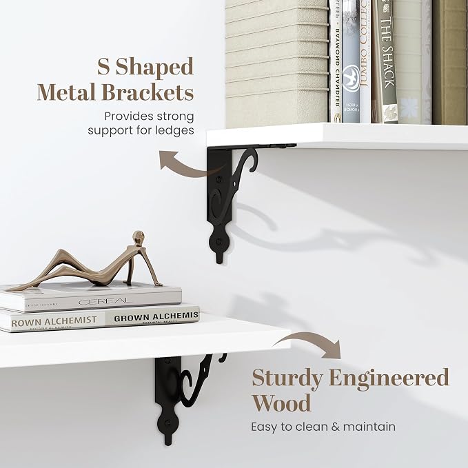 Floating Shelves for Wall, 8 Inch Deep Floating Shelf - Image 4