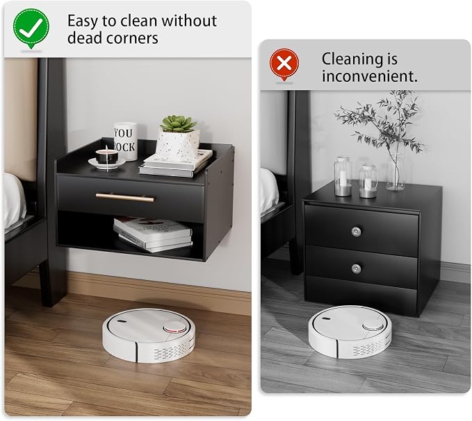 Bamboo Floating Nightstand - Image 4