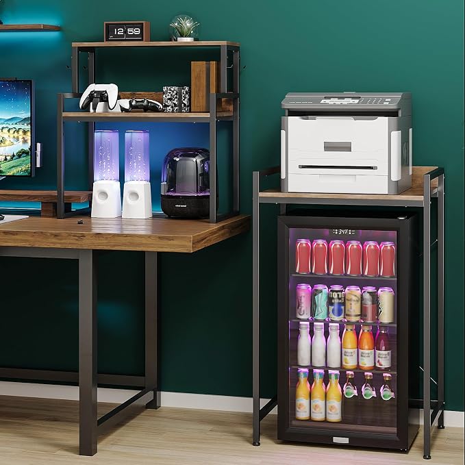 3-Tier Mini Fridge Stand Kitchen Bakers Rack - Image 8