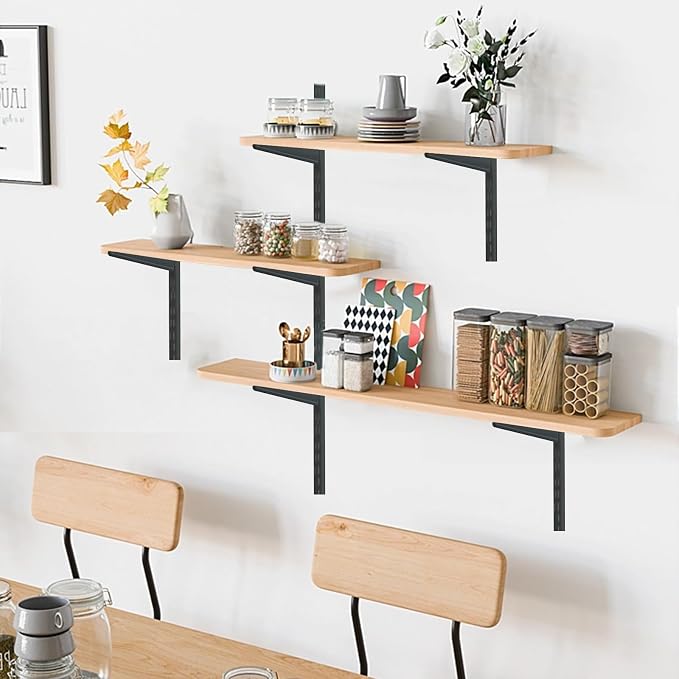 10 Pack 7‑Inch Adjustable Wire Shelf Brackets – Heavy‑Duty Double‑Track Closet - Image 4