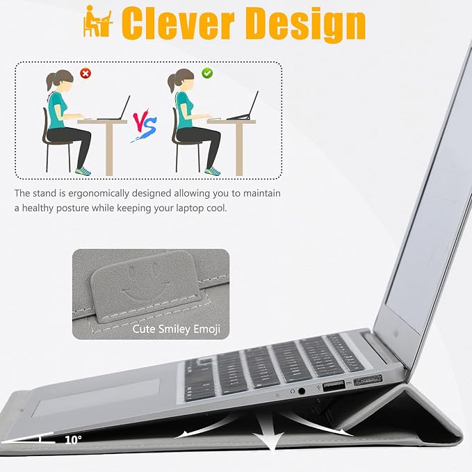 HYZUO 15-16 Inch Laptop Sleeve Case - Image 2