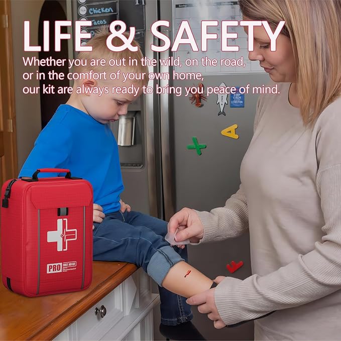 First Aid Trauma Kit, Comprehensive First Aid Kit - Image 8