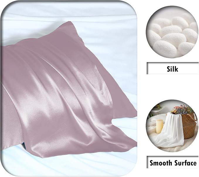 Mulberry Silk Pillow Cases Standard Size Silk Pillowcase - Image 2