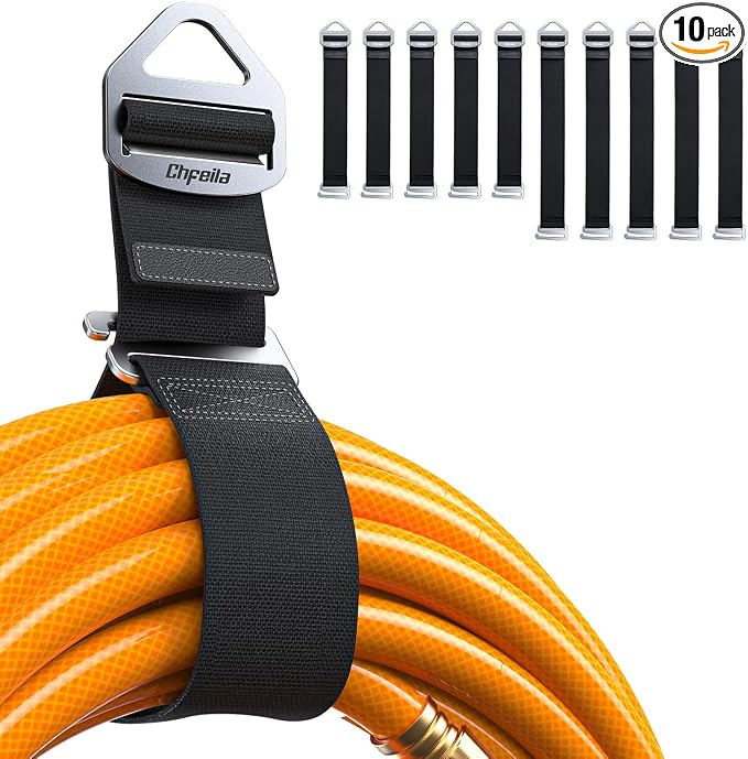 2025 Stocking Stuffers for Men, 10 Pack One Hand Operate Gravity Tighten by Chfeila
