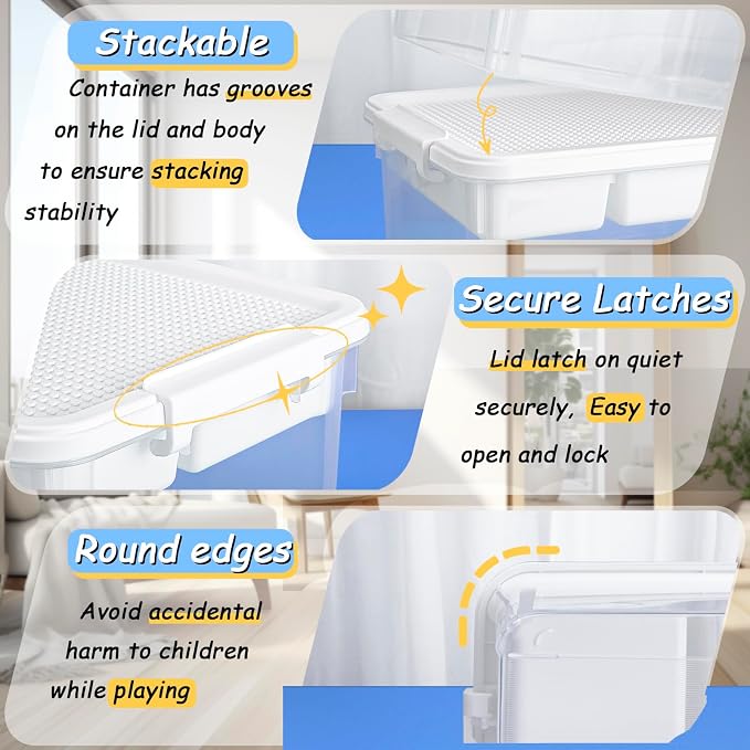 Creahaus 16L Organizers and lego storage Box - Image 6