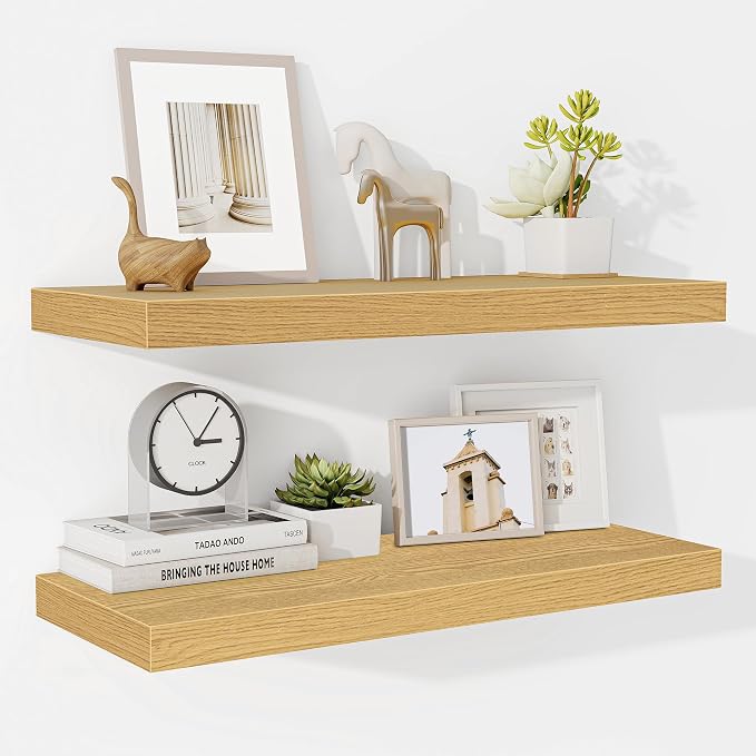 Fun Memories 24 Inch Floating Shelves by FunMemories