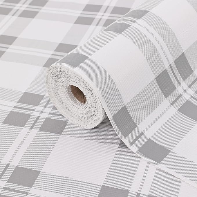 Drawer Shelf Liner for Kitchen Cabinets 12 in x 20 FT, Non Adhesive Slip by TheBaDaz