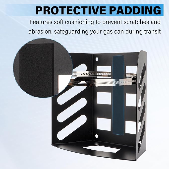 SPARKWHIZ 5 Gallon Gas Can Holder Rack - Image 5