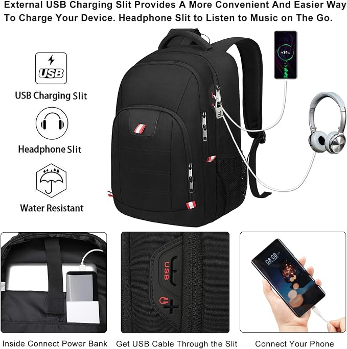 Della Gao Travel Laptop Backpack - Image 3