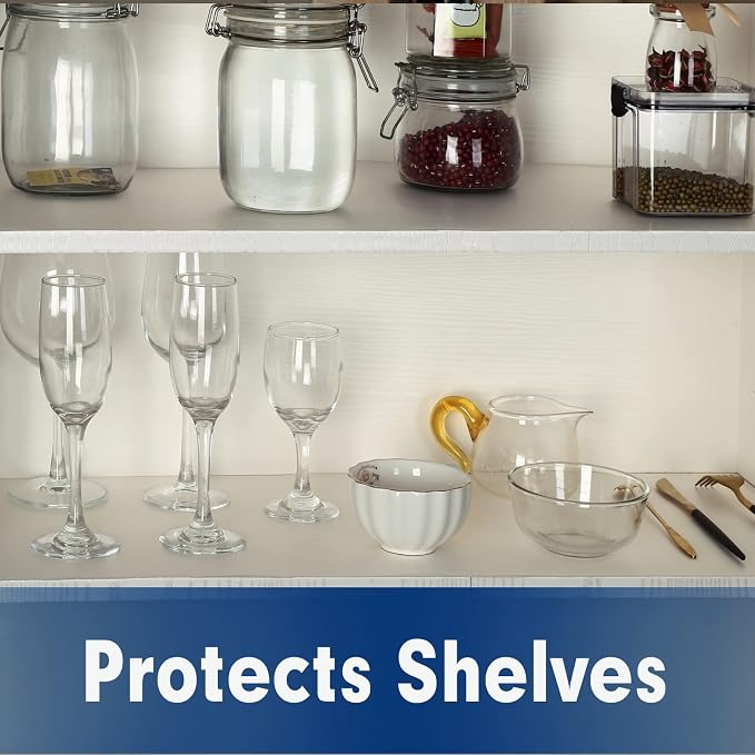 Shelf Liner, Drawer Liner, 17.7 Inches x 20 FT Cabinet Liner - Image 3