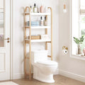 Spirich Over The Toilet Storage Shelf, 3-Tier Over Toilet Bathroom Organizer by SpirichLLC