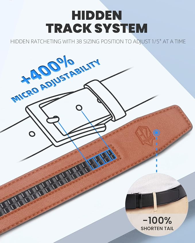 Zitahli Ratchet Belt for Men - Image 4