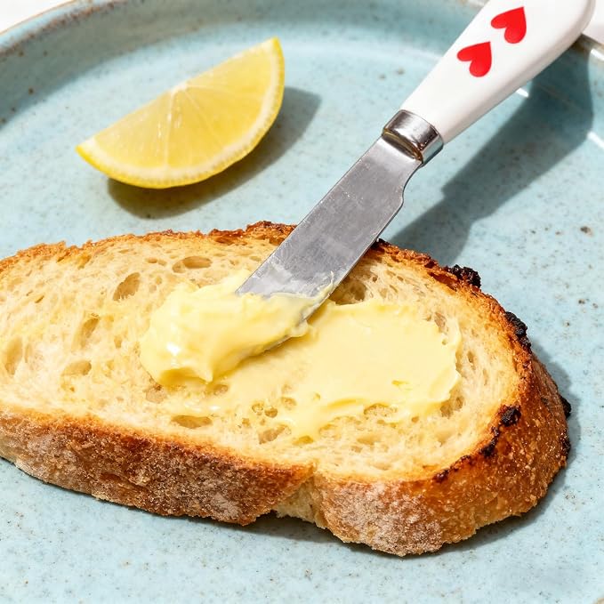 Butter Dish with Lid and Knife, Durable Countertop & Fridge Butter Keeper - Image 8