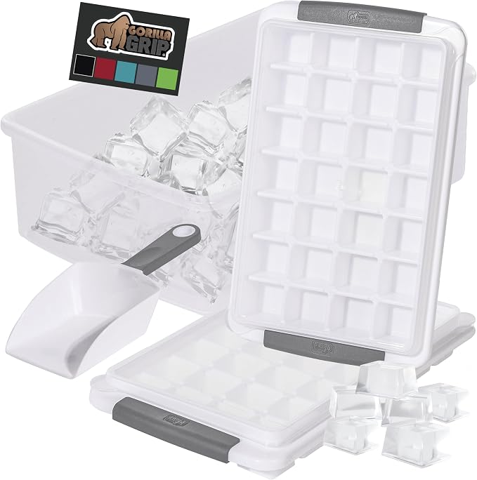 GORILLA GRIP BPA-Free Easy Release Ice Cube Tray by GorillaGrip