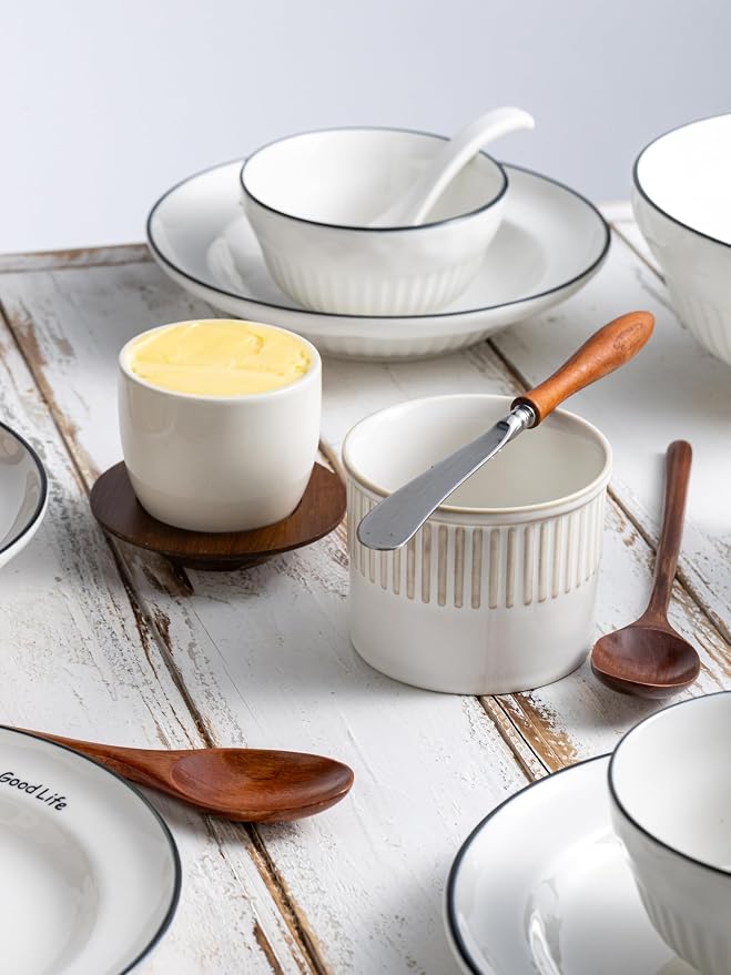 Ceramic Butter Dish With Lid, Butter Crock - Image 8