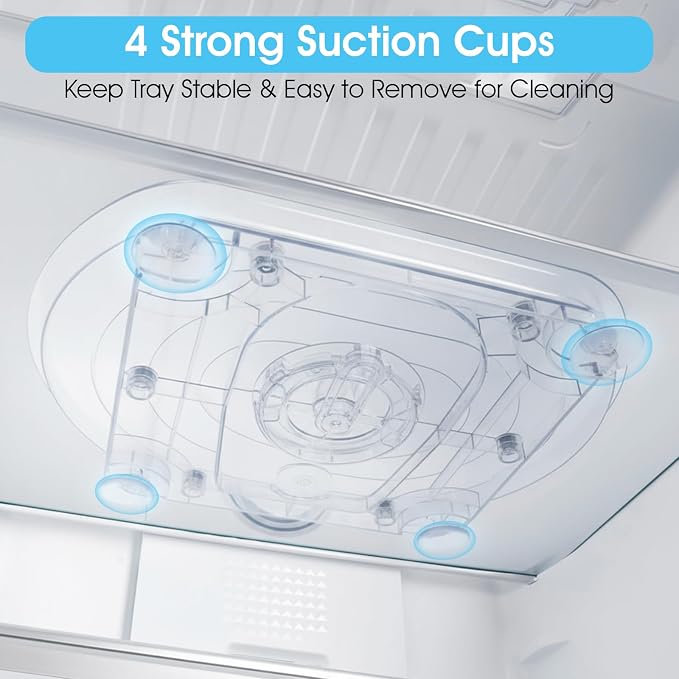 Lazy Susan Turntable for Refrigerator, Pantry Countertop - Image 3