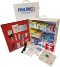 Rapid Care 3-Shelf First Aid Kit Cabinet, Class A+ ANSI/OSHA Compliant – 700+ by GREIGHTBRANDPRODUCTS