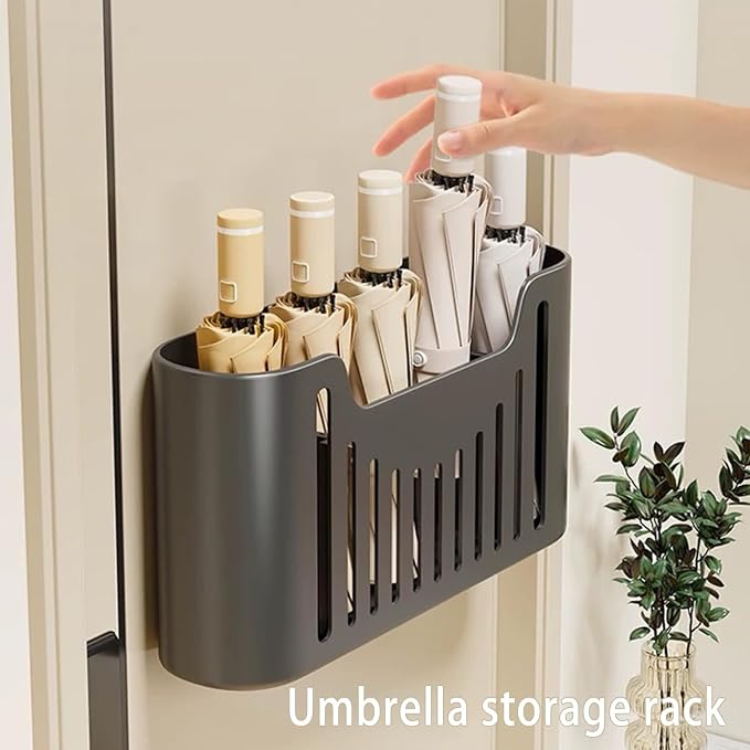 Kitchen Cabinet Door Storage Box, Self-Adhesive Wall-Mounted Storage Box - Image 6