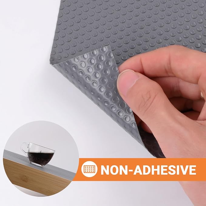 FLPMIX Shelf Liner for Kitchen Cabinets 12 inch Wide - Image 6