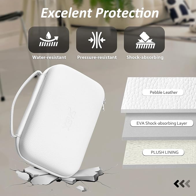 Charger Case for Macbook, Portable Tech Electronic Organizer Bag, Travel - Image 3