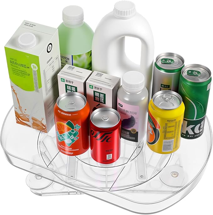 Lazy Susan Turntable for Refrigerator, Pantry Countertop by Unknown