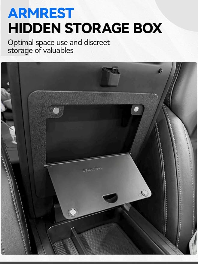 4PCS Center Console Organizer Tray - Image 4