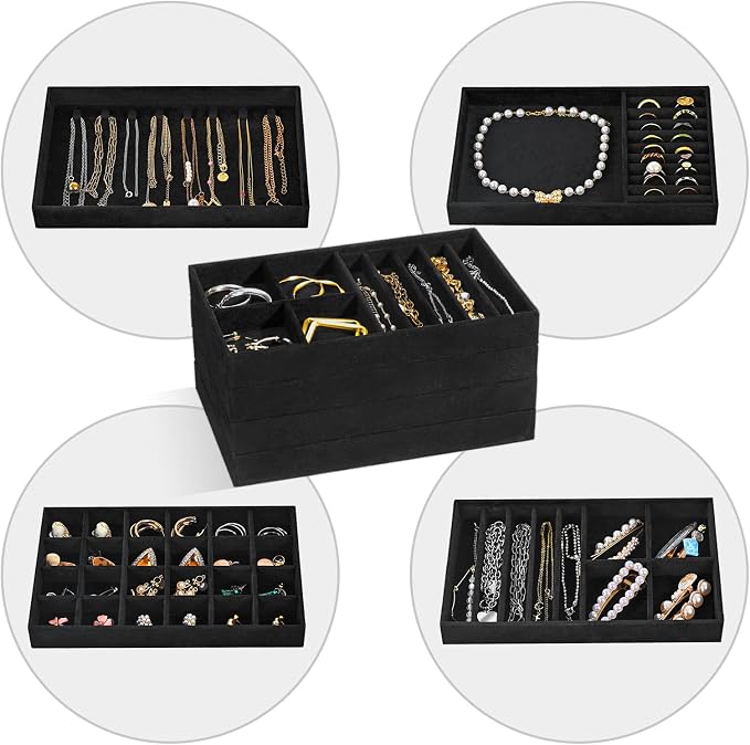 ProCase Stackable Jewelry Organizer Trays - Image 4