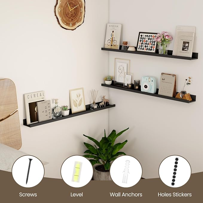 Axeman Floating Shelves for Wall - Image 5