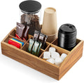 ALELION Acacia Wood Coffee Station Organizer by ALELION
