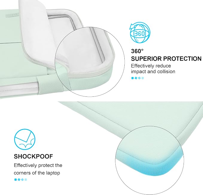 Lacdo 360° Protective Laptop Sleeve Case - Image 3