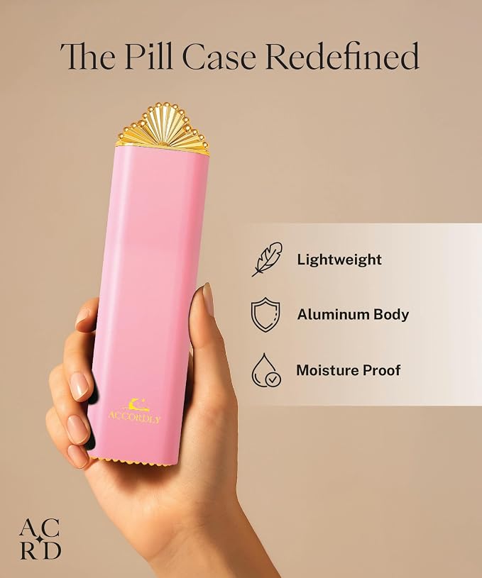 Premium Weekly Pill Organizer, 7-Day Compact Pill Case - Image 4
