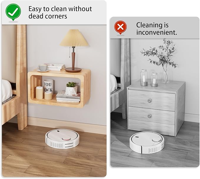 Bamboo Floating Nightstand - Image 5