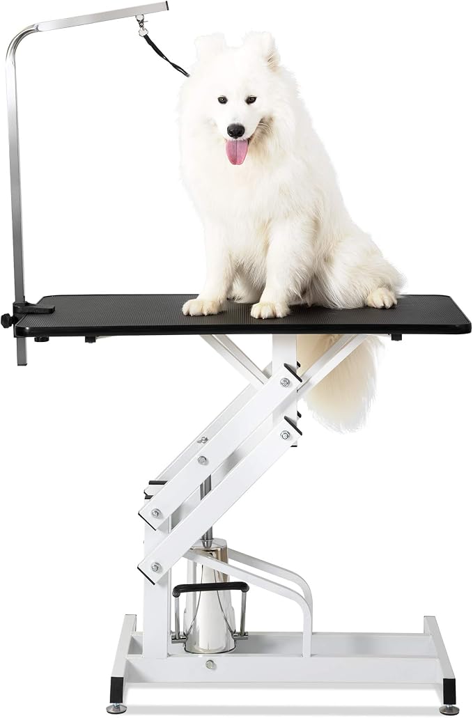 Hydraulic Dog Pet Grooming Table, 42 Inch Heavy Duty Z Lift Structure - Image 2