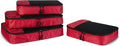 Amazon Essentials 4-Piece Packing Cubes Travel Accessories Set, Luggage by AmazonEssentials