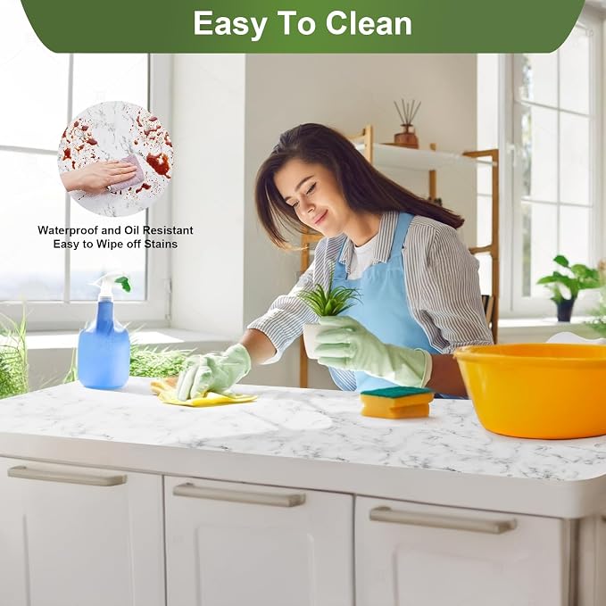 Moriah Shelf Liner for Kitchen Cabinet Non-Adhesive, Thickened Drawer Liner No - Image 3