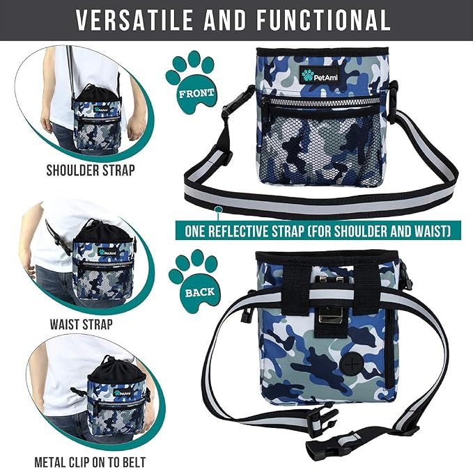 PetAmi Dog Treat Pouch, Pet Treat Pouch - Image 4